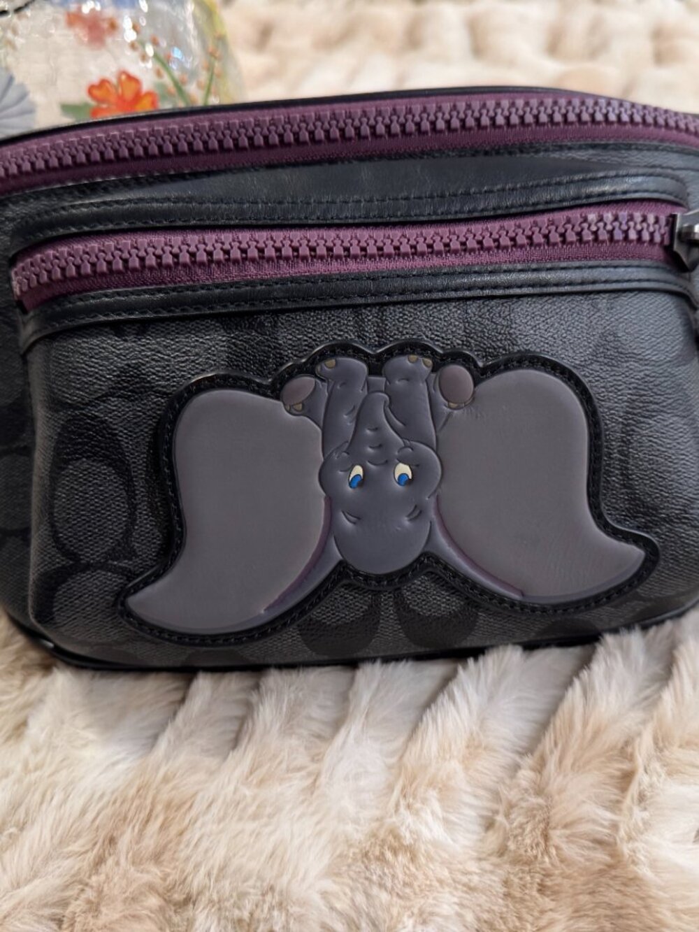 Disney X Coach Terrain Belt Bag In Signature Canvas With Dumbo NWOT Unisex - Picture 4 of 11
